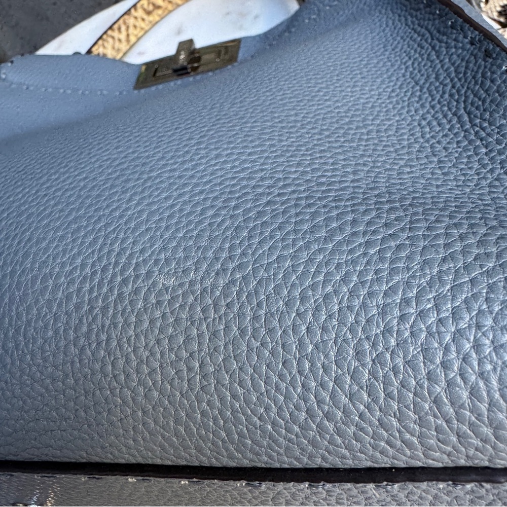 Fendi Cuoio Romano Selleria Leather Python Peekaboo Bag - Picture 11 of 16